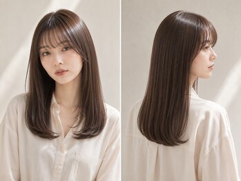 ハナレ(hanare)の写真/カラーをしながら、うるツヤ美髪へ。超高濃度水素で叶える髪質改善カラー/清洲/清須