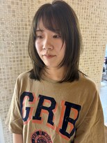 ヘアアーツ ブルーム(hair art's BLOOM) ニュアンスミディ。
