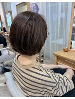 フロラクロマ 上通NEWS裏(FLORACHROMA)&nbsp;大人可愛いボブスタイル。