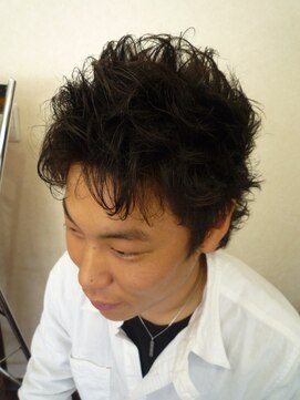 エムスヘアーショップ(M's) エムスMen'sショートレイヤードオンカール