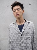 スクエア×アップバングベリーショート★