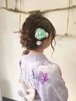お友達とお着物で街歩き