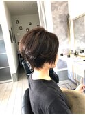 エアリーショートボブスタイル