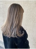ハイライト3回で育てるカラー bymisaki