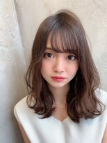 アフロート ルヴア(AFLOAT RUVUA)&nbsp;20代30代40代大人可愛いセミロングヘア★ブランジュ