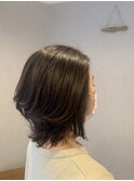 大人女子のマッシュウルフ