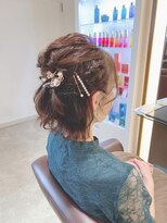 アーチ(ARCH)&nbsp;ハーフアップアレンジ