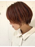 ショートボブ【イルミナカラー/縮毛矯正/髪質改善】