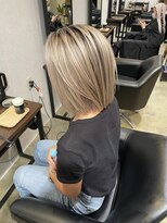 メリー オオサカ(Merly Osaka)&nbsp;根本だけちょっとくらいバレイヤージュ_milky beige_