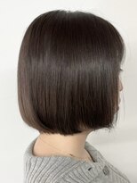 ビルド(build)&nbsp;【小顔補正立体カット】ショートボブ×暗髪/新越谷 南越谷