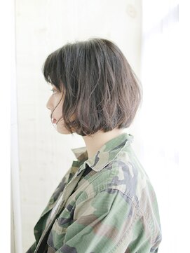 オルテプラスエヌ(horte +n) 20代30代40代 コクがあってキレもいい暗色ボブ【京都駅】