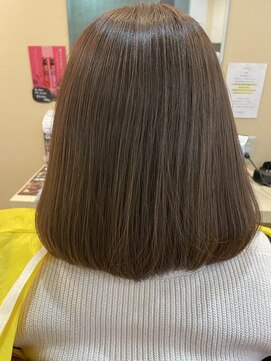 ヘアメイクスミール(Hair make Smil) 重めボブ