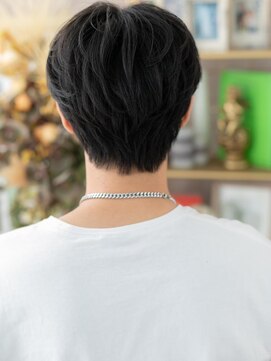 カバーヘア ブリス 大宮西口(COVER HAIR bliss) くせ毛風ニュアンスパーマショートマッシュa大宮20代30代40代