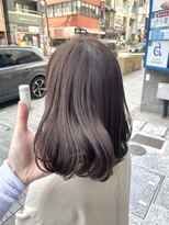 アンビエンテ(ambiente)&nbsp;伸ばしかけヘア　綺麗めカラー【坂根】