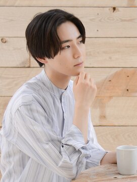 ロアーヘアー オペラオー 折尾店(RAWR hair Opera O) 【RAWR】メンズ_ナチュラルセンターパート