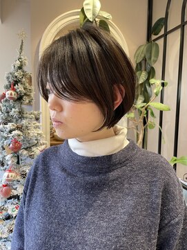 ロンド ブランシュ 錦糸町北口(Lond blanche) ニュアンス丸みショートボブ【依田友海】【錦糸町】