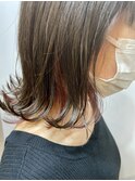 T ring藤田♪ ピンクインナーカラー