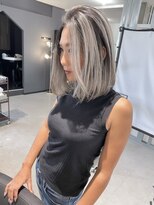 キング 枚方店(K!ng)&nbsp;【枚方】ホワイトバレイヤージュケアブリーチブリーチカラー