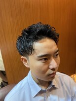 ヘアモード キクチ 銀座店&nbsp;ビジネスアップバング刈り上げ