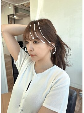 アリスバイアフロート 自由が丘(ALICe by AFLOAT) 小顔カット