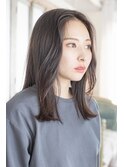 顏周りのレイヤースタイル