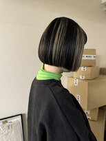 ノラ シブヤ(NORA) デザインカラー/ボブ/モードヘア