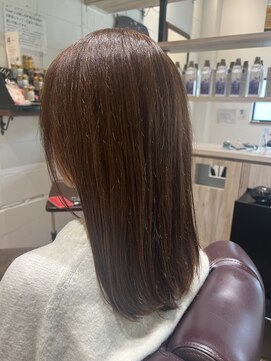 チアー ヘアリラクゼーション(cheer HAIRRELAXATION) 明るめグレイカラー