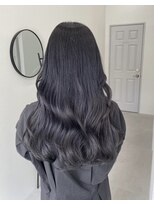 ソヨン 南草津店(SOYON)&nbsp;【お客様スタイル】ブルーバイオレット Wカラー