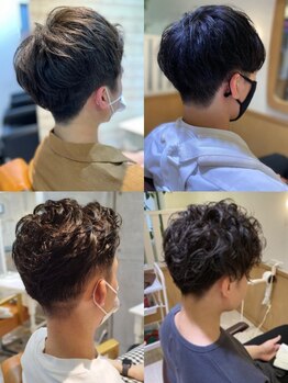 オモルフィ ひばりヶ丘店(Omorfi)の写真/メンズの支持も高い！骨格や髪質を見極め、ミリ単位までこだわったカットで、ONもOFFもキマるStyleに。