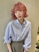 フェブ(fev)&nbsp;【fev_uran  pink beige × BOB】
