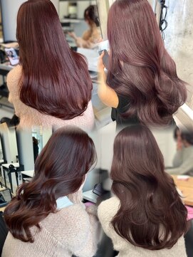 エヌアイ オモテサンドウ(ni omotesando) 憧れ韓国くびれヘア/顔まわりカットレイヤーカット艶髪黒髪