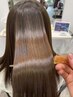 【癖が気になる方】艶髪ストレート（縮毛矯正）＋カット＋TR 19,800→17600