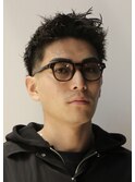 メンズショートパーマピンパーマベリショ熊本下通