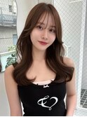大人可愛い韓国スタイル/くびれヘア