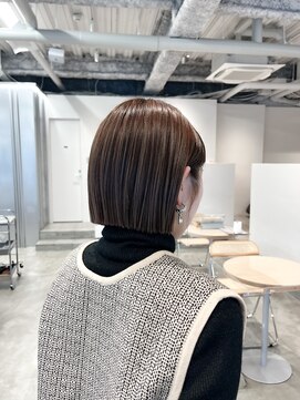 ソア(soa) 丸くならないミニボブ/枚方ミニボブ/枚方美容室