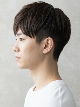 カフカヘア 吉祥寺店(kafka hair) メンズ、スパイキーショート、ニュアンスパーマ、ツーブロック