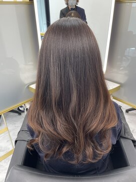 ジュイル シブヤ(JEWIL SHIBUYA) 韓国風巻き／ニュアンスパーマ／ワインレッド