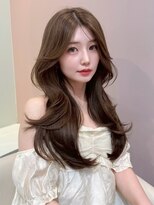 グロー オオミヤ アネックス 大宮(GLROW OMIYA ANNEX) 似合わせカット×顔周りレイヤーカット髪質改善韓国顔周り[大宮