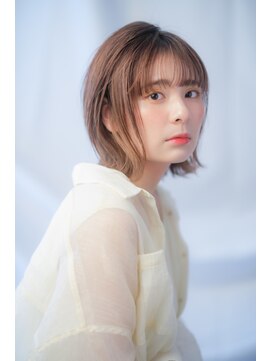 ノアン ギンザ(NOAN GINZA) 外ハネウェットボブ/イルミナ/イノア/ケラスターゼ/40代/50代