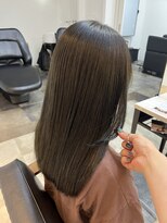 アルメリア 池袋(Arumeria) オリーブグレージュ透明感カラーレイヤーカット10代20代30代