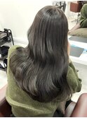 オリーブグレージュ秋カラー透明感ブリーチなし/オオタユキ