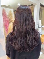 セレーネヘアー 難波店(Selene hair)&nbsp;ラベンダーブラウン/ピンクラベンダー/ブリーチなしカラー