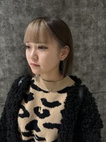 フークフーク(HOEK HOEK)&nbsp;◎雰囲気に合わせた、ベージュインナーカラー