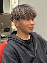 ヴィアノード(Via nodo)&nbsp;金メッシュ×ツイストスパイラルパーマ