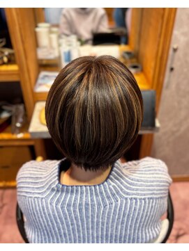 ベルタバイメルク(belta by merc.) ハイライトショート2.20似合わせカット