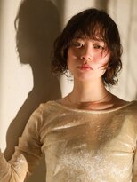 ベレッタ ネヤガワ(veretta. neyagawa)&nbsp;アンニュイな雰囲気/ウェーブボブ/地毛風カラー/暗髪/無造作