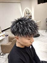 エオバイオー(EOW by oOo)&nbsp;【ツイストスパイラルパーマ×ホワイトメッシュ】