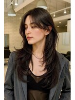 リコヘアー(LiCO HAIR)&nbsp;那覇/イメチェン/ピンクベージュ/アンブレラカラー/前髪