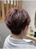 クセ毛ショート