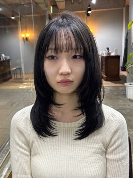 ダイス 岡本 摂津本山(Dice) 顔まわり/レイヤー/ハッシュカット